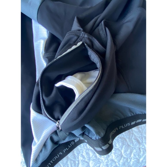 De Marchi Cycling Jerseys Made in Italy Bundle of Two Shirts, Black, Blue Medium - Picture 9 of 16